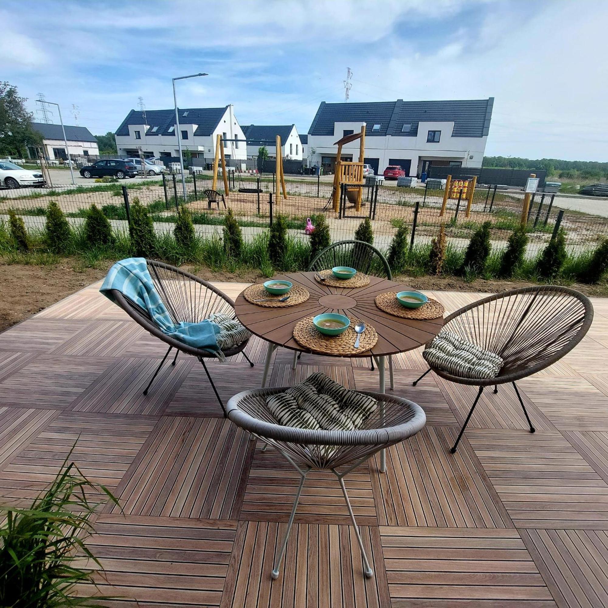 Luxury Modern New Apartment With Garden Close To Wroclaw Self Check-In 24H Siechnice Kültér fotó